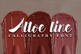 Alloe Line: A Magical Handwritten Font