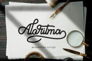 Aloritma: A Sweet Script Font for Web Design