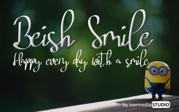 Beish Smile: A Fun Font for Creative Projects