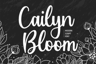 Cailyn Bloom Font Review