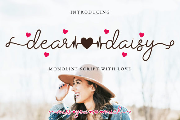 Dear Daisy Font for Professional Branding