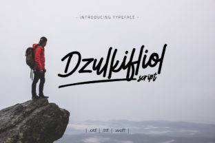 Dzulkifliol: A Stylish Handwritten Font