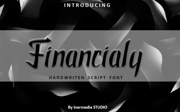 Financialy: A Handwritten Font for Elegant Design