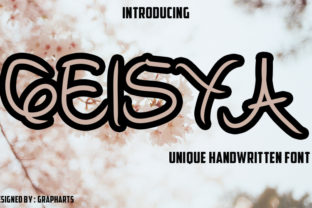Geisya: A Fun Font for Business Branding