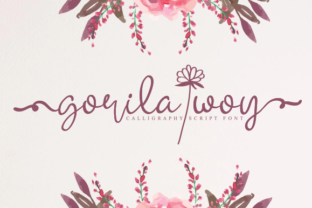 Gorila Woy Font for Editorial Design