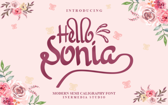 Hello Sonia: A Font That Speaks Clearly