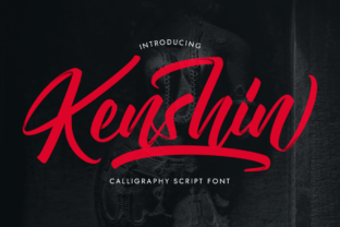 Kenshin: A Handwritten Font for Elegant Design