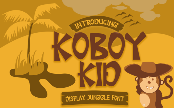 Koboy Kid: A Friendly Font for Creative Projects