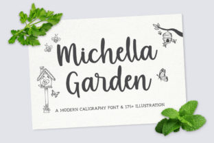 Michella Garden Font: Elegant Script for Digital Marketing
