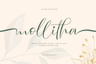 Mollitha: A Stylish Script Font
