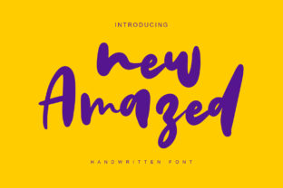 New Amazed Font: Creative Expression