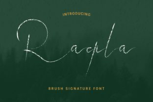 Raqila: A Handwritten Font for Creative Campaigns