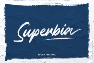 Superbia: A Fun Script Font for Crafters