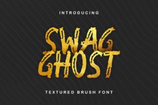 Swag Ghost: A Bold Font for Creative Campaigns
