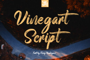 Vinegart: A Handwritten Font for Elegant Design