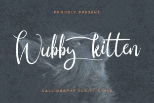 Wubby Kitten Font for Creative Projects